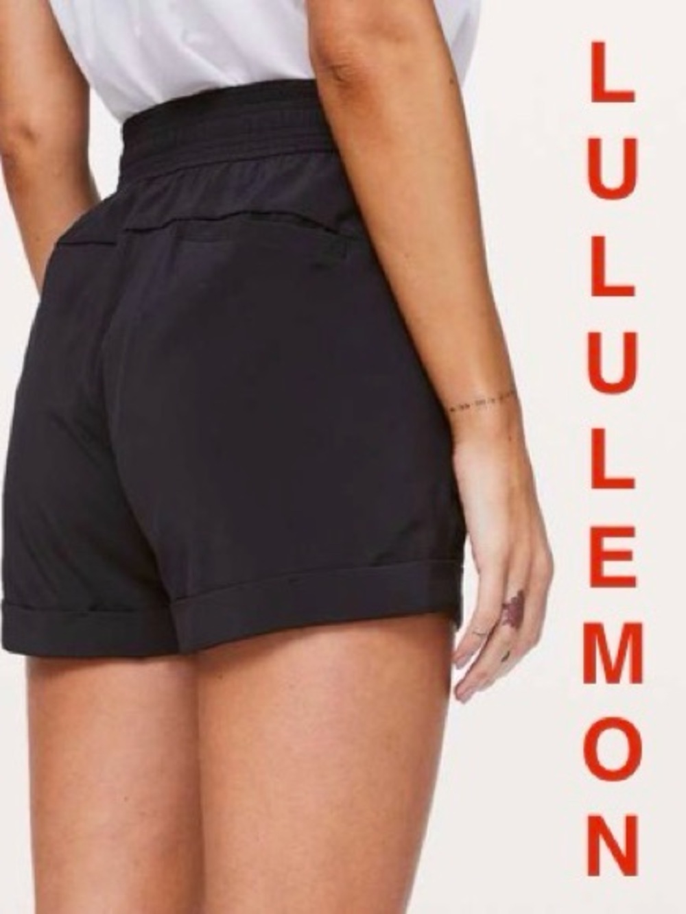 Lululemon | “Spring Break Away” Short 3"- Black - Women’s 6